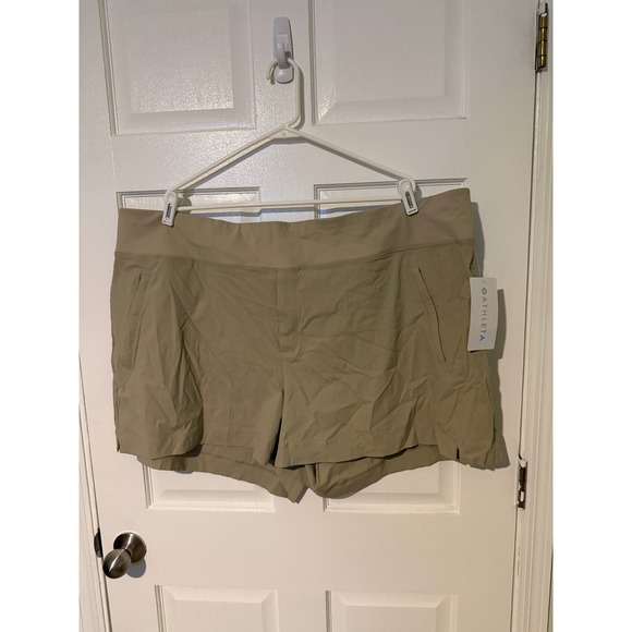 Athleta Pants - Athleta Trekkie North Short tan women's size 26 new with tags